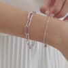 Harper XL Chain Silver Bracelet