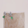 Starfish Aventurine Silver Earrings