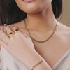 Chunky Curb Gold Chain Necklace