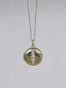 Starburst 14K Gold Vermeil Locket Necklace | Wanderlust + Co