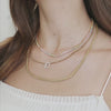 Riley Rope Chain Gold Necklace