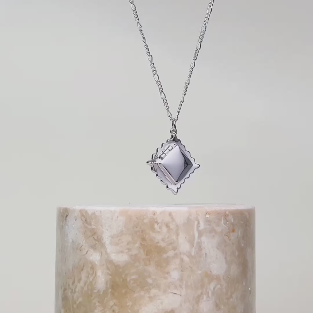 Ravioli Silver Necklace | Wanderlust + Co