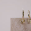 Daisy Gold Hoop Earrings