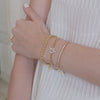 Riley Rope Chain Gold Bracelet