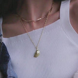Dumpling Gold Necklace | Wanderlust + Co