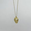 Strawberry Gold Locket Necklace