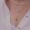 Ravioli Gold Necklace