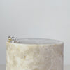 Mushroom Silver Flat Back Earring