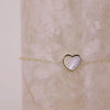 Heart Pearl & Gold Bracelet | Wanderlust + Co