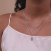 Figaro Chain Silver Necklace