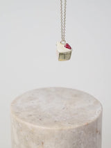 Strawberry Shortcake Gold Locket Necklace | Wanderlust + Co