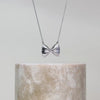 Bow Tie Pasta Silver Necklace | Wanderlust + Co