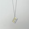Cassette Silver Necklace