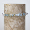Aquamarine Beaded Gold Bracelet