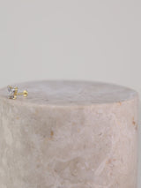 Flutter Diamante Gold Flat Back Earring | Wanderlust + Co