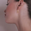 My Moon Gold Earrings