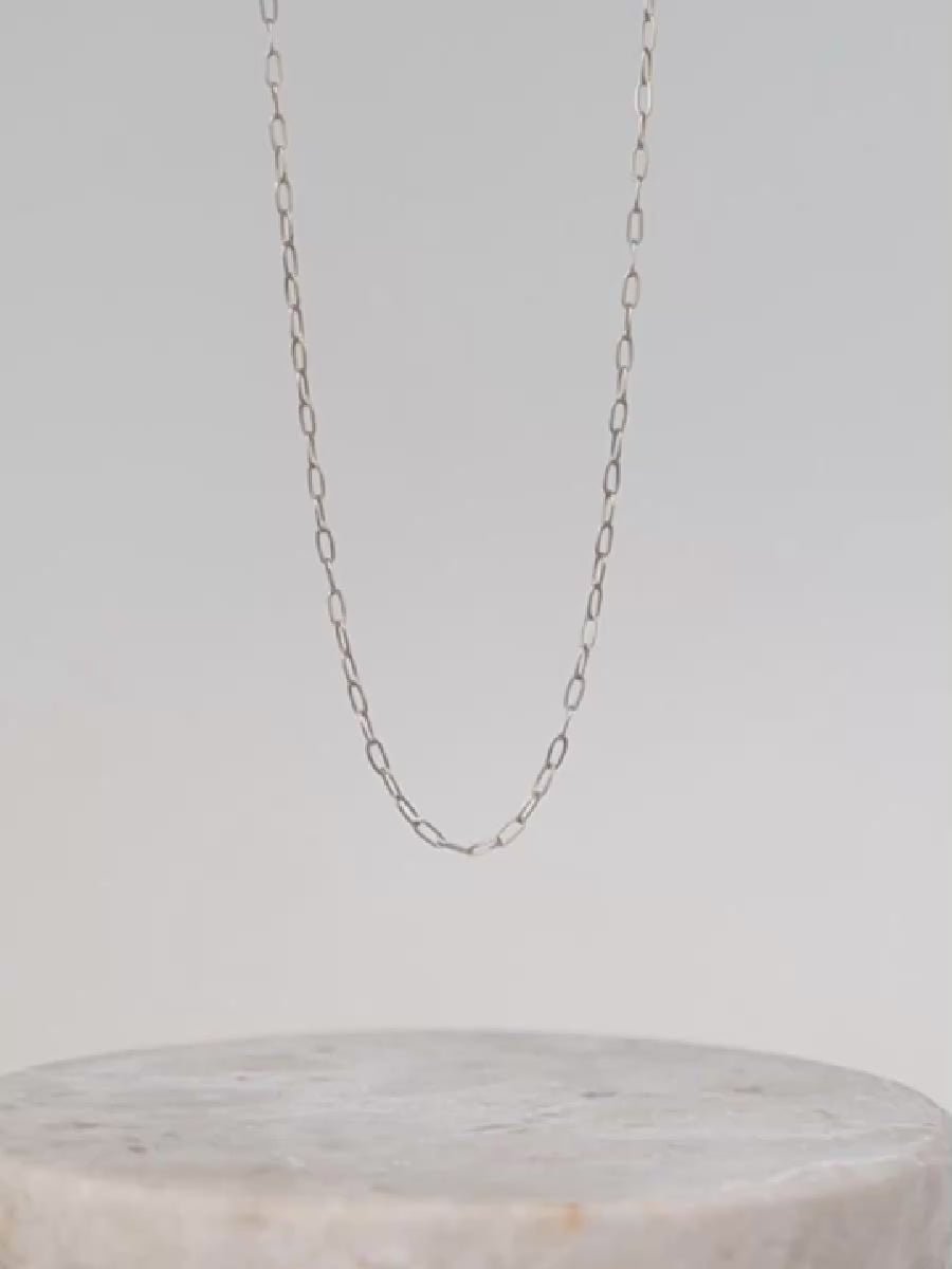 Mini Harper 14K Solid Gold Chain Necklace | Wanderlust + Co
