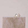Heart Pearl & Gold Stud Earrings
