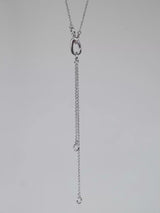 Lariat Silver Necklace | Wanderlust + Co