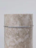Pave 925 Sterling Silver Bezel Tennis Chain Bracelet