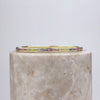 Rainbow Baguette 14K Gold Vermeil Bangle