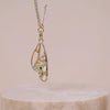 Butterfly Tennis Opal & Gold Necklace | Wanderlust + Co