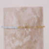 Aquamarine Seafoam Gold Bracelet | Wanderlust + Co