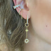 Sunlit Nova Gold Drop Earrings