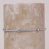 Pave 925 Sterling Silver Petite Tennis Bracelet