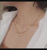 Reflect XL Curb Chain Gold Necklace