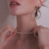 Beaded Pearl Gold Necklace