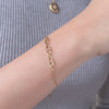 Link Anchor 14K Gold Vermeil Bracelet