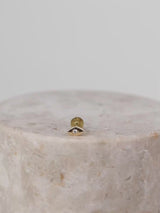 Talisman Eye Diamond 14K Solid Gold Flat Back Earring | Wanderlust + Co