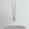 Hailey Heart Gold Necklace