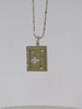 Fly Me To The Moon Gold Locket Necklace