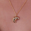 Croissant Gold Necklace