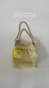 Crochet Bag Charm | Wanderlust + Co