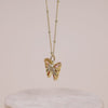 Flutter Gold Necklace