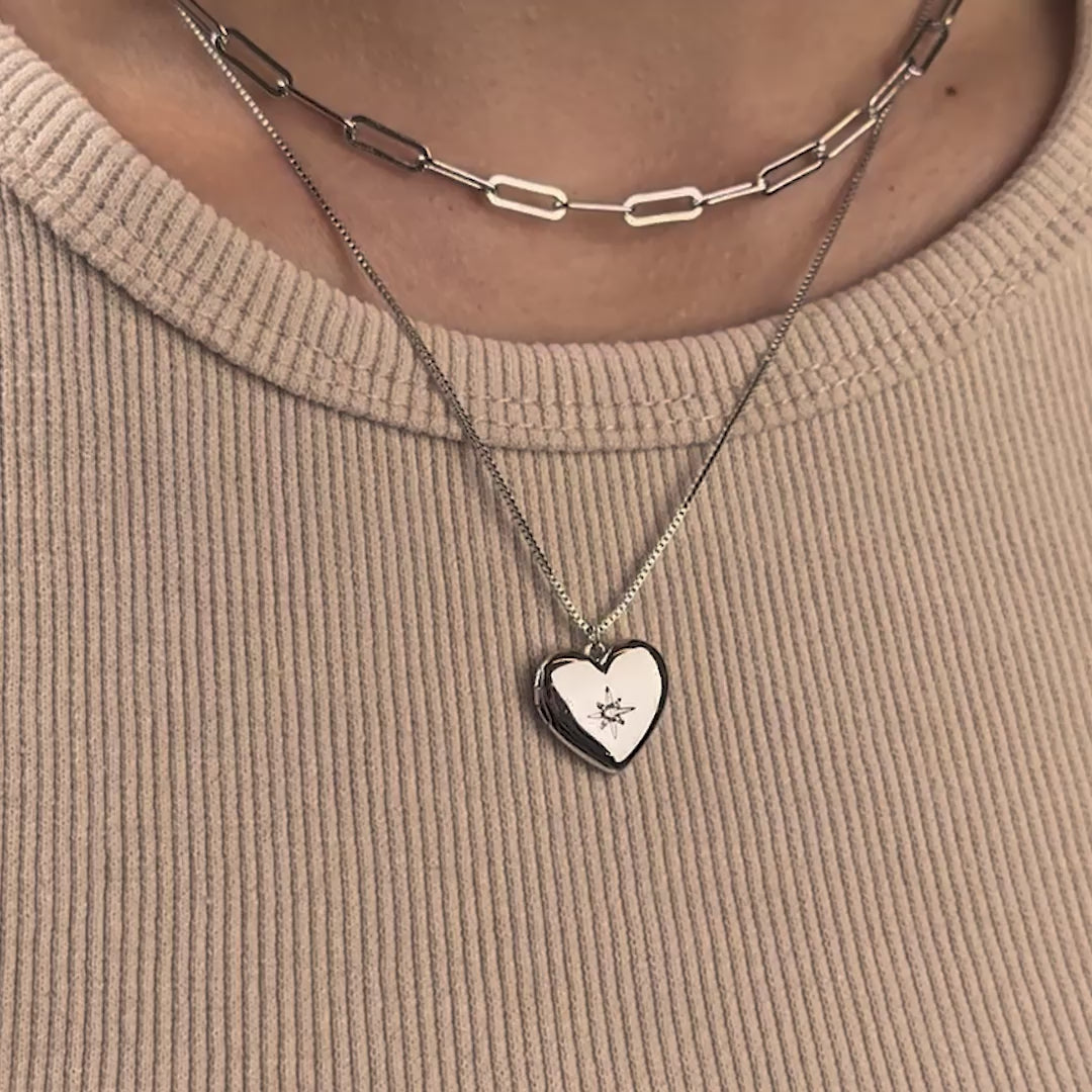 Harper Silver Chain Necklace | Wanderlust + Co