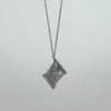 Bag of Chips Silver Necklace