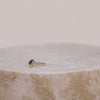 Cloud 14K Solid Gold Flat Back Earring Post