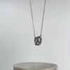 Pretzel Silver Necklace