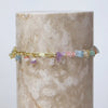 Kaleidoscope Beaded Gold Bracelet