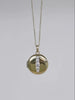 Starburst 14K Gold Vermeil Locket Necklace