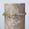 Kaleidoscope Beaded Gold Bracelet