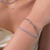 Link Topaz 925 Sterling Silver Bracelet