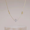 Sunlit Trio Gold Necklace