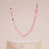 Rose Quartz Blush Gold Necklace