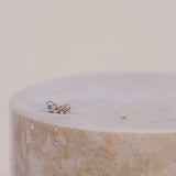 Glimmer Diamante 14K Solid Gold Front Earring Stud | Wanderlust + Co