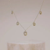 Daisy Multi Gold Necklace | Wanderlust + Co